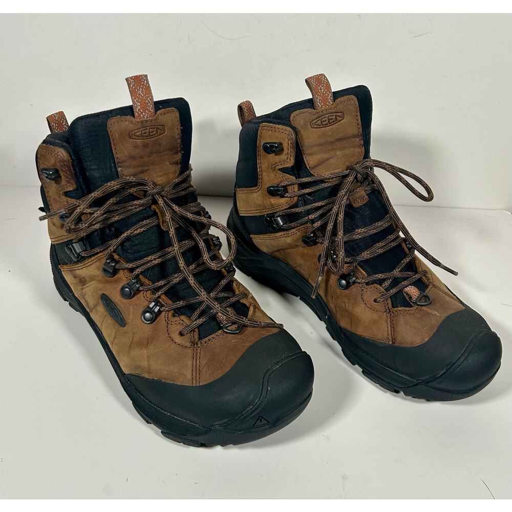 KEEN Revel IV Mid Polar Men's Hiking Boots Shoes Size 8.5 Waterproof Gorpcore